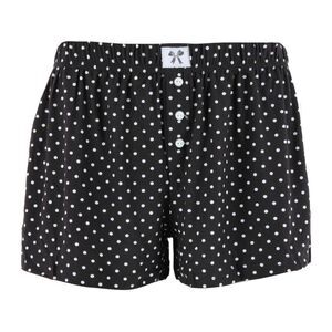 CTM Women's Patterned Pajama Boxer Style Short by Roll Outta Bed
